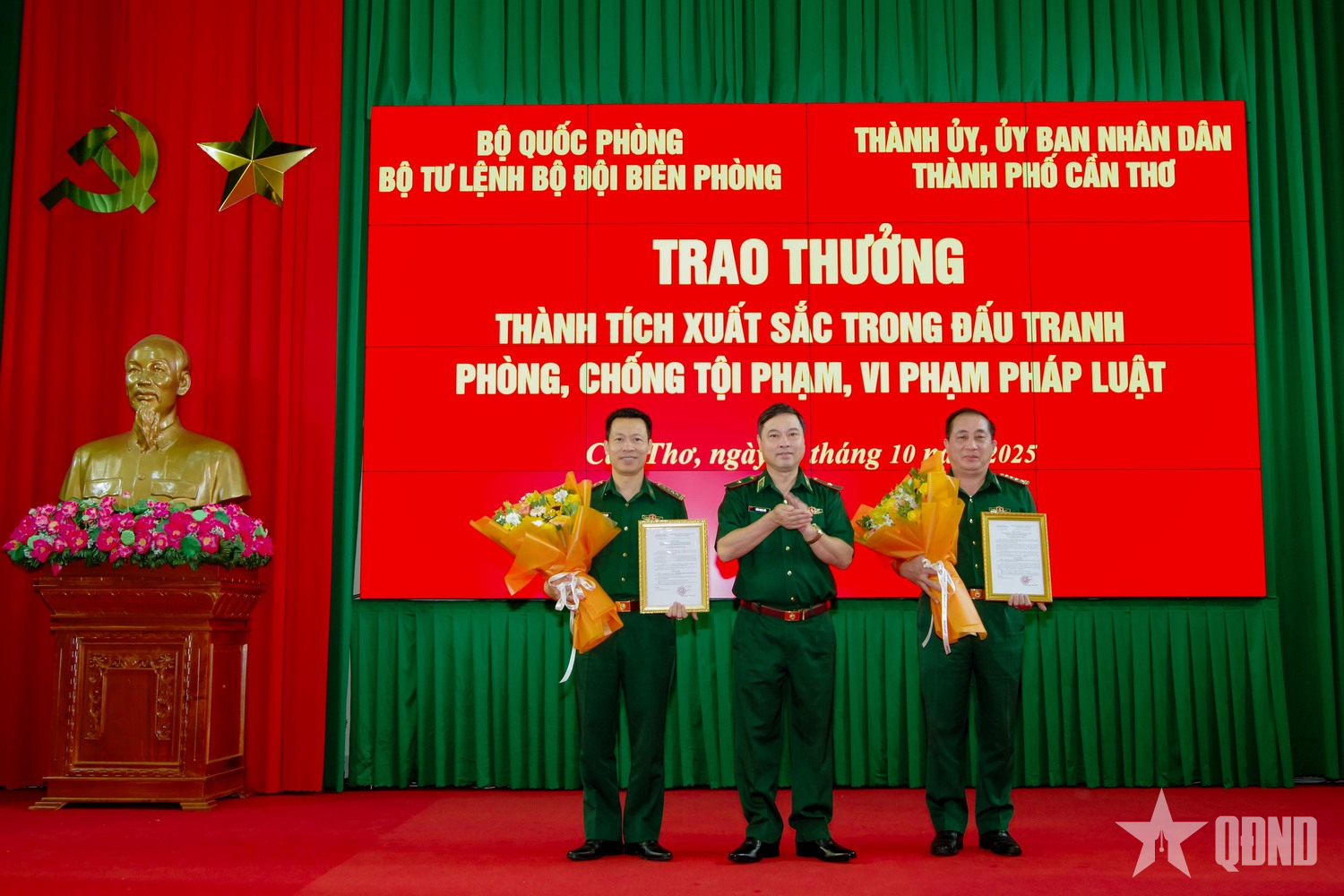 Biểu dương lực lượng Biên phòng lập thành tích xuất sắc trong đấu tranh phòng, chống tội phạm